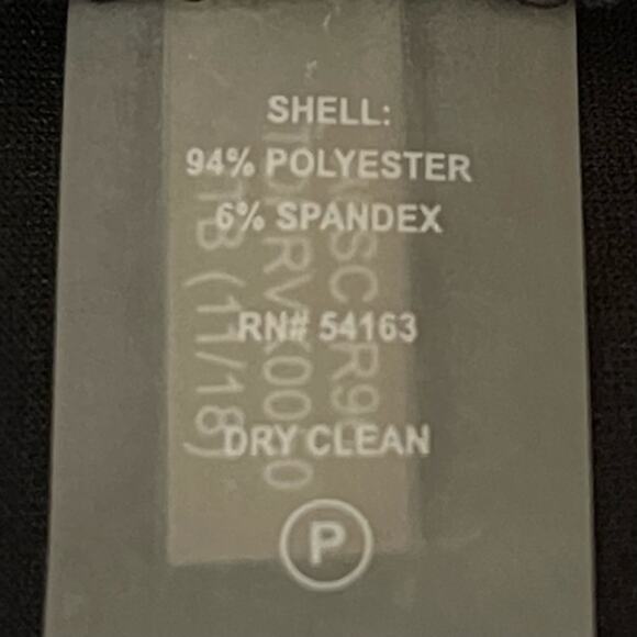 Tommy Hilfiger Black With Gold Detail Retro Y2K Shift Dress NWOT Size 8 - Picture 9 of 12